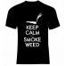 Тениска Weed Keep Calm and Smoke - 500023 Тениска Weed Keep Calm and Smoke - 500023
